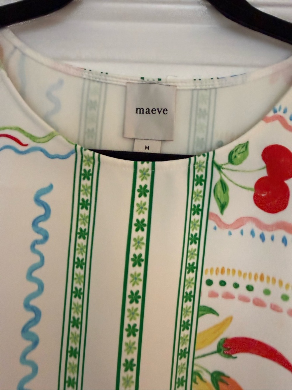 Anthropology Maeve EUC Fruit Dress Women’s M - Picture 3 of 6